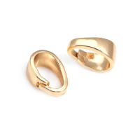 7x3,5 MM 6x4MM 7x5MM 9x4MM 18K Color oro latón dijes conector colgantes cierres suministros para fabricación de joyas accesorios Diy - details 5
