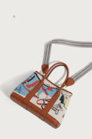 Bolso Tote de Verano 2025 para Mujer Diseño Floral con Arte Callejero Capacidad y Asas Reforzadas - details 8
