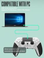 BLUEKAKA Mando inalámbrico Bluetooth para mando de PS4, mando para PC, mando para PS4/PS4 Pro/PS4 Slim - details 7