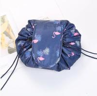 Bolsa De Maquillaje Para Mujer Con Cierre De Cordón Organizador De Viaje Impermeable Estuche De Belleza Portátil De Oxford - details 12