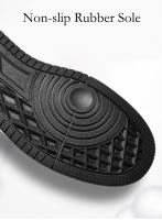 Zapatillas altas de marca para hombre, zapatos de baloncesto antideslizantes, zapatos de tenis transpirables, zapatos deportivos de cuero cómodos, zapatillas Unisex - details 8