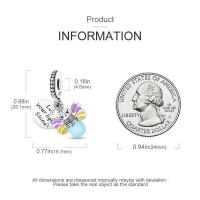 Pulsera de encanto S925 Plata esterlina 100% real con diseño de animales para mujeres joyería fina de cumpleaños regalo con piedra principal de zirconia y otros materiales naturales - details 84