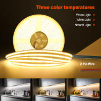 XUNATA Luz de Tira LED Iluminación Lineal de Alta Brillo en Blanco Caliente y Frío - details 3