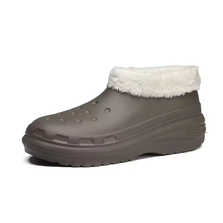 Nuevas botas de nieve de alta calidad para mujer, plataforma impermeable, tobillo de piel antideslizante, zapatos de invierno a bajo precio - 1