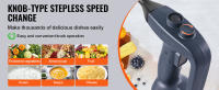 SucceBuy Batidora de inmersión comercial, batidora manual resistente, práctica batidora portátil para sopa, salsas, puré de patatas y crema - details 1