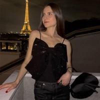 Top de Lentejuelas Elegante con Lazo Grande Top de Tanque sin Espalda con Cremallera para Mujeres - details 11