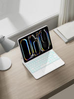 AJIUYU-Teclado mágico magnético Folio para iPad Pro, 13 pulgadas, 2024 (M4), funda inteligente, inglés, Español, retroiluminación, Teclado mágico - details 17