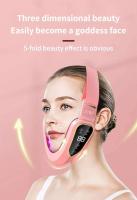 Dispositivo de elevación, terapia de fotones LED, masajeador adelgazante, masajeador de vibración facial calentado con doble mentón en V - details 6