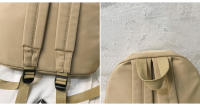 Mochila de Nylon de Gran Capacidad para Estudiantes de Secundaria Unisex - details 43