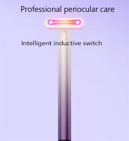 Masajeador de Ojos de terapia de luz roja EMS, compresa caliente, elimina las ojeras, relaja los ojos cansados, antiarrugas, estiramiento facial, cuidado de los ojos, varita de belleza - details 3