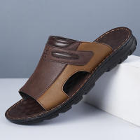 Sandalias antideslizantes de verano para hombre, zapatillas informales para exteriores, zapatos de playa, novedad de 2025 - details 1