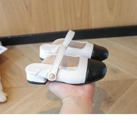 Zapatos de cuero para niñas, calzado de princesa antideslizante, elegante y versátil, de fondo suave, estilo coreano, a la moda, novedad de otoño, 2024 - details 7