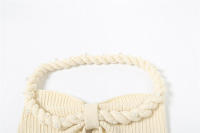 Conjunto de falda ajustada y top halter sin mangas elegante y dulce a la moda de verano - details 40