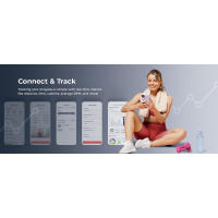 Sunny Health & Fiess Essential Smart 2 en 1 Cross Trainer Bicicleta elíptica, máquina de entrenamiento magnético para adultos/personas mayores gimnasio en casa - details 5