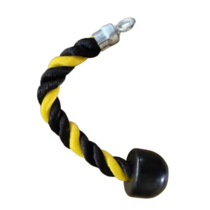 Cuerda de tracción para Fitness de un solo mango, cuerda de tracción multifuncional para culturismo, equipo de gimnasio para ejercicio de tríceps, cuerda de tracción para Fitness - 1