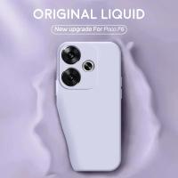 Funda de silicona líquida para móvil, carcasa suave a prueba de golpes para Xiaomi Poco F6, F6 Pro, F6Pro, 5G - details 2
