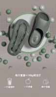 Zapatillas de los hombres de verano en casa baño antideslizante fondo grueso eva resistente al desgaste zapatillas frescas ropa deportiva de los hombres - details 3