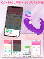 Consolador estimulador de clítoris de conejo, vibradores, masajeador de punto G Vaginal, pene postizo inalámbrico, Juguetes sexuales Bluetooth para mujeres y adultos 18 - details 12