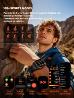Relojes inteligentes hombre mujer Bluetooth deporte Seguimiento GPS ritmo cardíaco presión arterial reloj multifunción - details 3