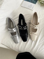 Zapatos Mary Jane de tacón grueso, estilo francés, nuevos, elegantes, de noche, con punta cuadrada y boca ligera, para mujer. - details 31