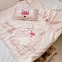 Suministros de cama, funda de almohada suave de dibujos animados, funda de cojín suave y elegante Rectangular, funda de cojín portátil acogedora para sala de estar - details 6