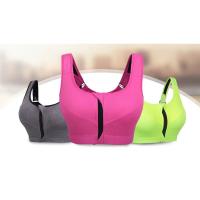 Sujetadores deportivos elásticos de nivel 4 para mujer, ropa interior fija de secado rápido a prueba de golpes, chaleco para Decoración - details 0