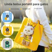 Mochila Transportadora Ligera y Transpirable para Gatos y Perros Pequeños - details 0