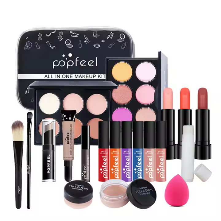 Juego de Maquillaje Coreano Natural 20 PCS Pinceles para Sombra de Ojos, Labial, Corrector, Base, Rubor Belleza de Belleza - 1