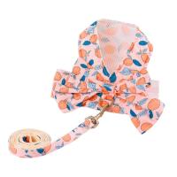 Traje de arnés para mascotas transpirable con corda Estilo lazo de flor - details 14