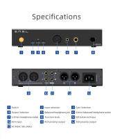 SMSL H300 Amplificador y preamplificador de auriculares AMP de diseño totalmente equilibrado - details 15