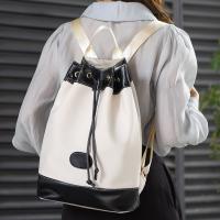Mochila de cubo vintage para mujer, morral pequeño de viaje informal, resistente al agua, ligero - details 0
