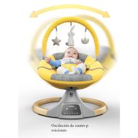 Hamaca para Bebé Silla Eléctrica Columpio Equilibrio Automático 5 Velocidades - details 3