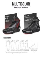 Botas biker mujer hombre aire libre carretera motocross MX Enduro - details 6