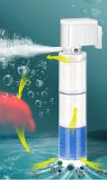Filtro de esponja para acuario, filtro interno de purificación de agua, bomba de agua multifuncional para pecera, onda para hacer taburete, bomba de aire con ventosa - details 1
