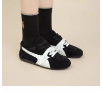 Zapatos de entrenamiento retro americanos alemanes para mujer, estilo ins marea 2025, verano, nuevo fondo plano, combinación de colores, estilo Forrest Gump. - details 18