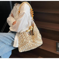Popular Beach Vacation Nuevo bolso de hombro tejido versátil para mujer, bolso portátil. - details 28