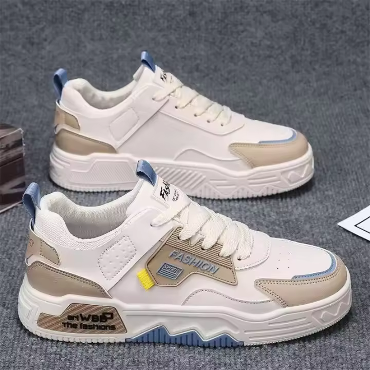 Y 39-44 Verano de los hombres nuevas zapatillas de deporte transpirables zapatos casuales de plataforma versátiles de moda - 1