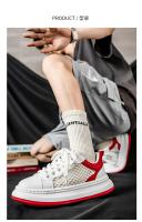 Moda 2025 Zapatos Blancos Cómodos y Ligeros para Hombres en Primavera y Verano - details 5
