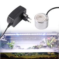 Mini humidificador ultrasónico para acuario, nebulizador para paisajismo, fuente de agua, atomizador para estanque, 24V/1A CC - details 0