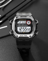 SKMEI-reloj deportivo para hombre, cronómetro con luz trasera, cuenta atrás, resistente al agua, 5bar, alarma - details 15