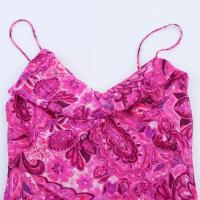 BUNO-vestido elegante fino con tirantes y lazo en la espalda, vestidos largos con diseño sin espalda, novedad de verano 2025, ropa de playa estampada para mujer - details 3