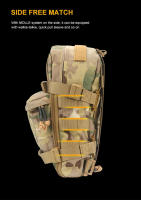 Mochila Táctica Multifuncional para Reservorio de Agua al Aire Libre con Sistema MOLLE Ideal para Deportes al Aire Libre y Backpacking - details 7