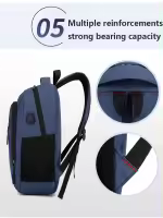 Mochila Impermeable para Hombre Bolsa de Hombro Ultra Ligera para Hombres Bolsa de Libros para Hombres Estilo Moderno Mochila para Portátil de 15.6