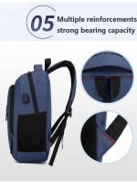 Mochila Impermeable para Hombre Bolsa de Hombro Ultra Ligera para Hombres Bolsa de Libros para Hombres Estilo Moderno Mochila para Portátil de 15.6