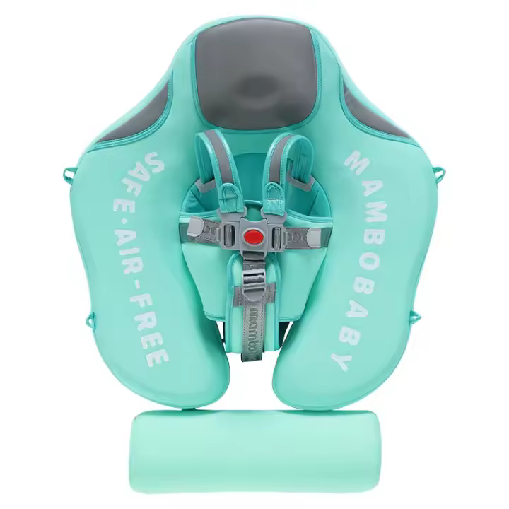 Mambobaby no inflable bebé acostado anillo cola flotante talón insecto asiento anillo flotante protector solar anillo de natación - 1