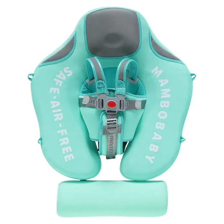 Mambobaby no inflable bebé acostado anillo cola flotante talón insecto asiento anillo flotante protector solar anillo de natación - 1