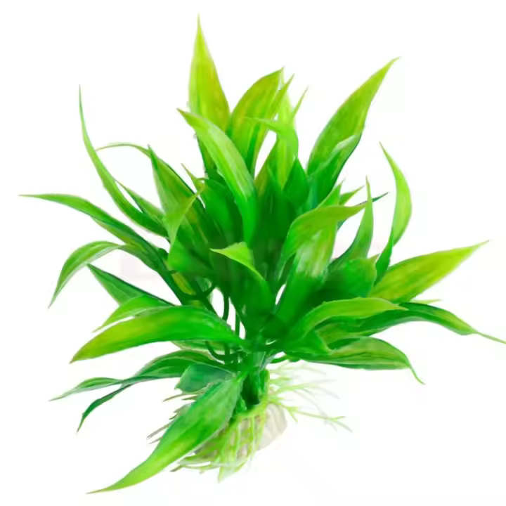 Decoración de acuario Artificial de 15cm, plantas, adorno de malas hierbas, planta acuática, pecera, accesorios de decoración de hierba - 1