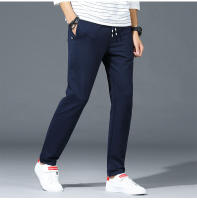 Pantalones De Deporte Para Hombre Algodón Suelto Cintura Elástica Jogging Tracksuit Deportivos Casuales De Temporada Todo El Año - details 11