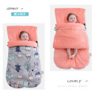 Saco de dormir cálido para recién nacidos de doble propósito engrosado de otoño e invierno de algodón puro - details 18