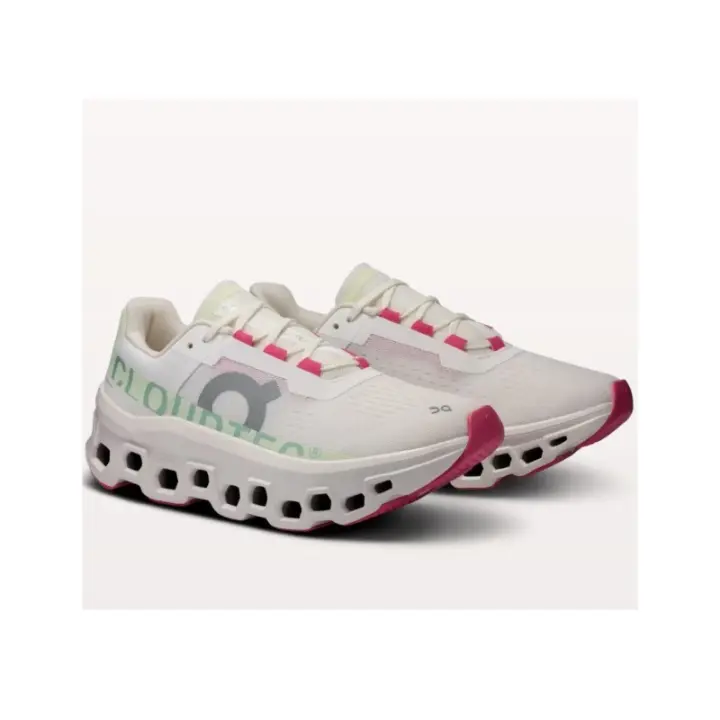 Zapatilla en correr Cloudmonster 1 Blanco/Lima mujer - 1